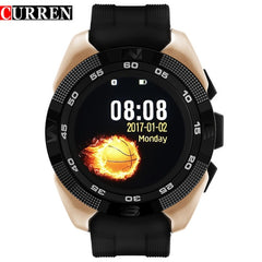 CURREN X4 Smart Phone Watch Band Heart Rate Step Counter Stopwatch Ultra Thin Bluetooth Wearable Devices Sport For IOS Android