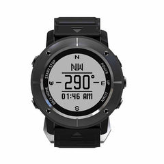 UW80C Men Watch Waterproof Heart Rate Monitor Barometer GPS Thermometer Sport Smart Watch