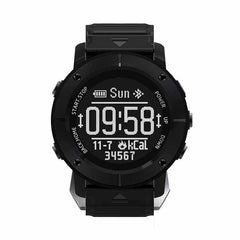 UW80C Men Watch Waterproof Heart Rate Monitor Barometer GPS Thermometer Sport Smart Watch