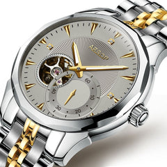 AESOP Blue Men Watch Men Automatic Mechanical Sapphire Crystal Wrist Wristwatch Male Clock Relogio Masculino Saati men watches