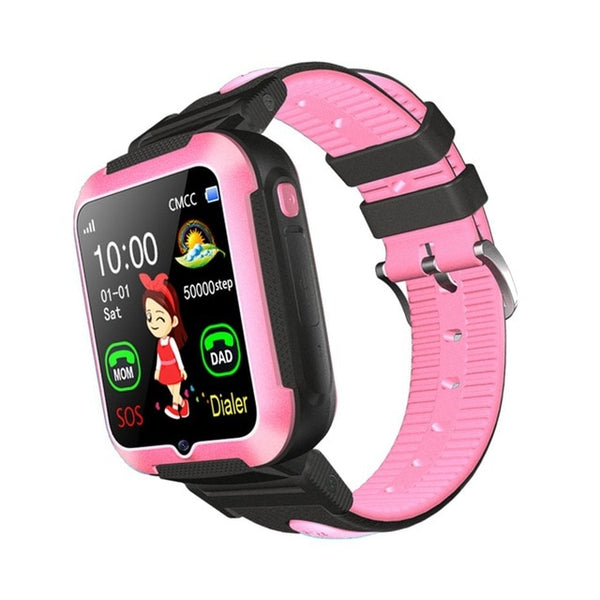 E7 Touch Screen Smart Watch Top GPS Phone Positioning Fashion Children Watch SOS Call Location Finder Locator Tracker Smartwatch