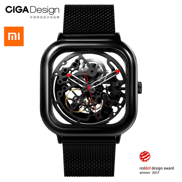 Xiaomi Mijia MI CIGA Design Hollowed-out Mechanical Wristwatches Watch Reddot Winner Stainless Fashion Luxury Automatic Watches