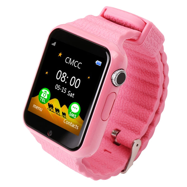 Luxury Children GPS Smart Wristband Waterproof Outdoor  Movement Step Tracker SIM Card Calls Smartwatch for  Boys Girls