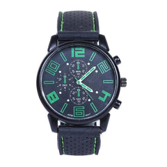 Casual Watches Fashion Quartz Band Silicone Man Sport Wrist