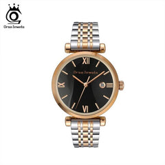 ORSA JEWELS Women Wristwatches High Quality Stainless Steel New Quartz Watch Female Ladies Watches Relogios Feminino OW12