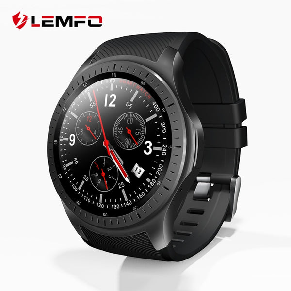 LEMFO LF25 4G 1.3 Inch IPS HD Display Smart Watch Android 7.1.1 GPS Bluetooth 1GB +16GB 600Mah Big Battery Sport Smartwatch Men