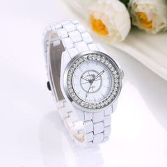 SINOBI Top Brand Women Wrist Watch Women Watches Luxury Rhinestone Women's Watches Full Steel Clock relogio feminino reloj mujer