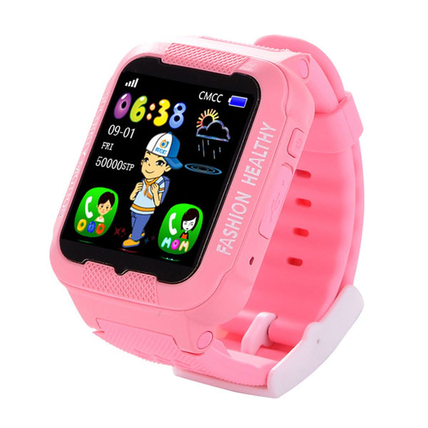 Children's Smart Watch Phone Card GPS Positioning Waterproof Touch Screen Photo Smart Watch Multi-function Positioning