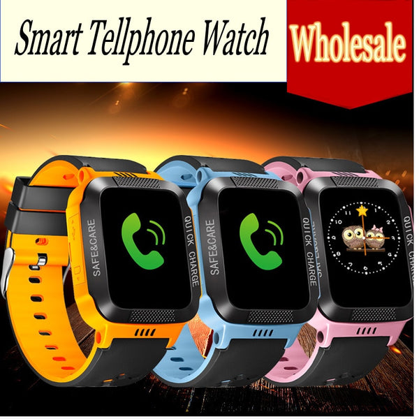 Wholosale Newest Smart Watch Kids Wristwatch Touch Screen LBS Locator Tracker Anti-Lost SOS Call Baby Watch