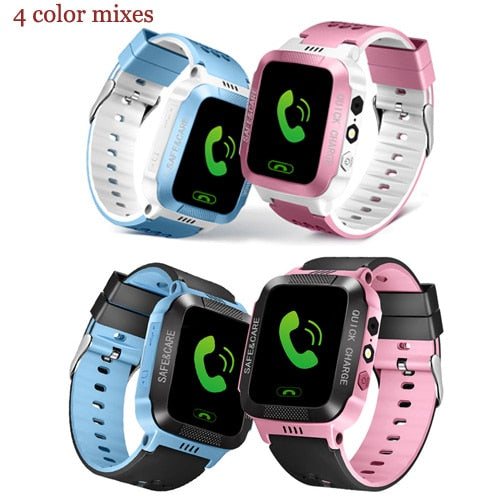 Wholosale Newest Smart Watch Kids Wristwatch Touch Screen LBS Locator Tracker Anti-Lost SOS Call Baby Watch