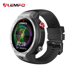 LEMFO LEM9 2019 New Arrival 4G GPS Smart Watch Android 7.1 And Fitness Bracelet Dual Systems 5MP Front Camera 5 Days Standby