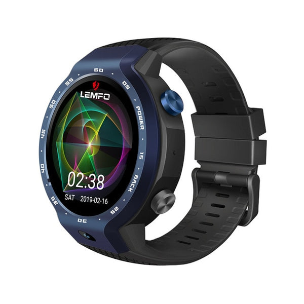 LEMFO LEM9 2019 New Arrival 4G GPS Smart Watch Android 7.1 And Fitness Bracelet Dual Systems 5MP Front Camera 5 Days Standby