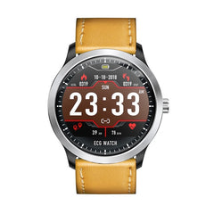MNWT Men Smartwatch ECG PPG Electrocardiograph Display Heart Rate Monitor Blood Pressure Fitness Tracker Smart Sports Watch +Box
