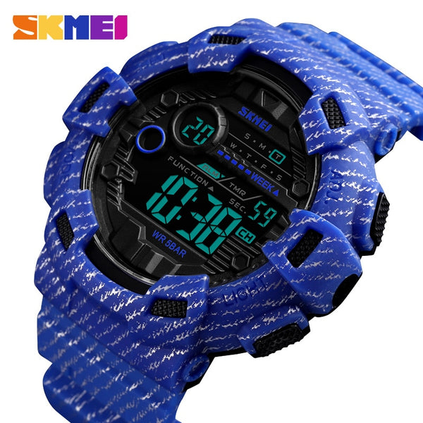 SKMEI Watch Men Digital Sport Men Wristwatches reloj hombre Two Time Chrono Alarm Hour Clock Fashion relogios Man Top Brand 1472