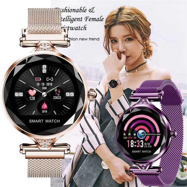 Luxury Women Watch LED Digital Watch Blood Pressure Sport Smart Bracelet Watch Pedometer Brand Watch Valentine's Day Gift